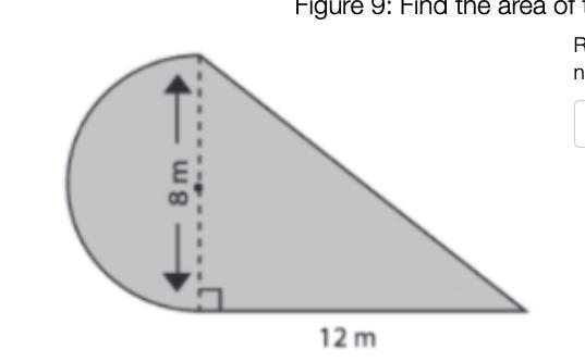 Find the area of the composite shape-example-1