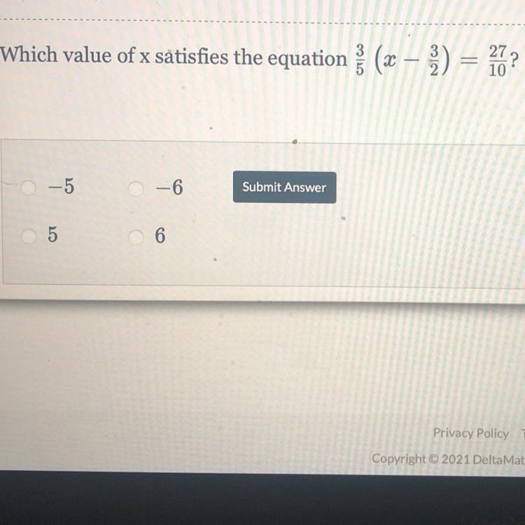 Which value of x satisfies the equation-example-1