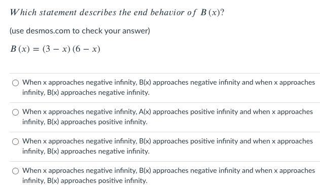 Which statement describes the end behavior-example-1