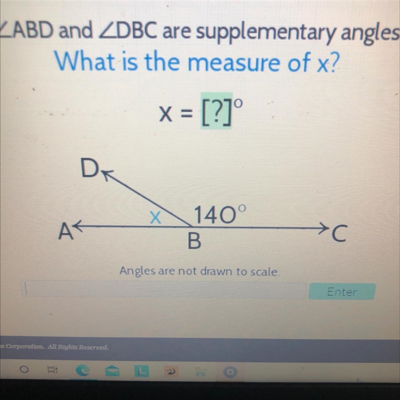 X = [?]° Dr. X Х As 140° B C-example-1