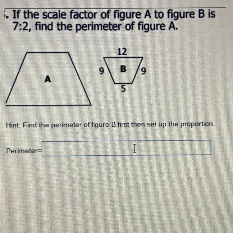 What is the perimeter of figure B ?-example-1