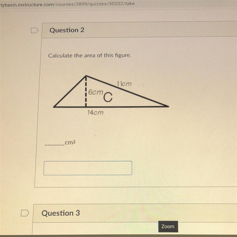 Calculate the area of this figure. 11cm 60m 14cm-example-1