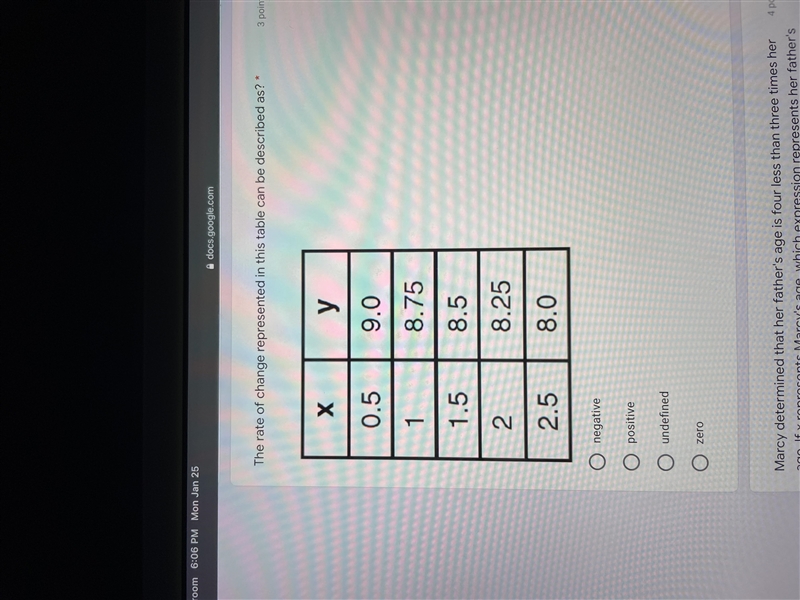 The rate of change represented in this table can be described as?-example-1