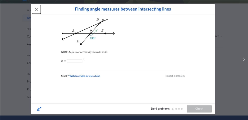 Please help me find out what x=-example-1