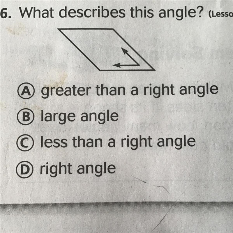 What describes this angle? Because I don’t know what the hell it means.-example-1