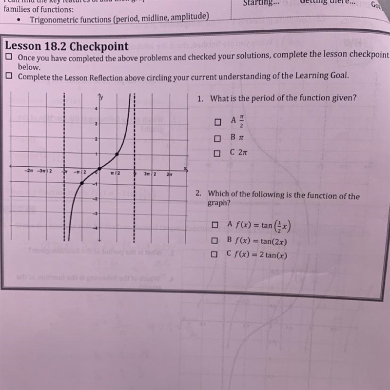 What is the period of the function given? pls-example-1