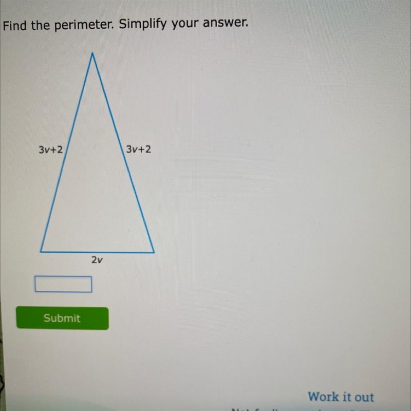 Find the perimeter. Simplify your answer.-example-1