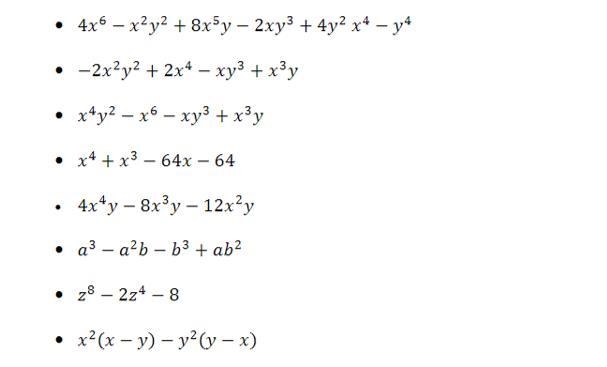 Cuál es la factorización completa de las siguientes ecuaciones? con procedimiento-example-1