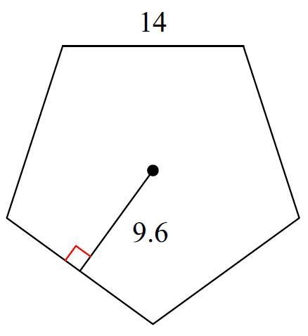 PLS HELP!! find area of the shape round to the nearest tenth-example-1