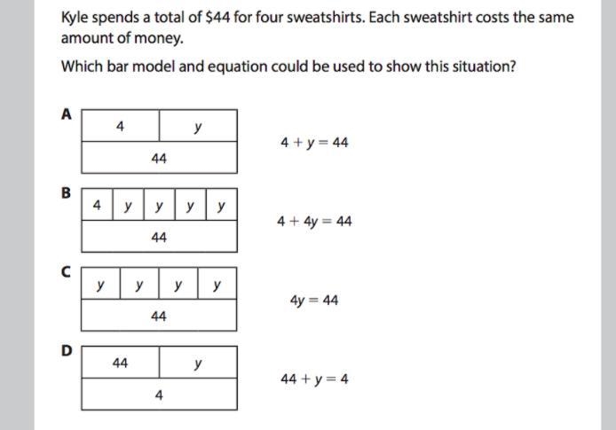 Kyle spends $44 for four sweatshirts.-example-1