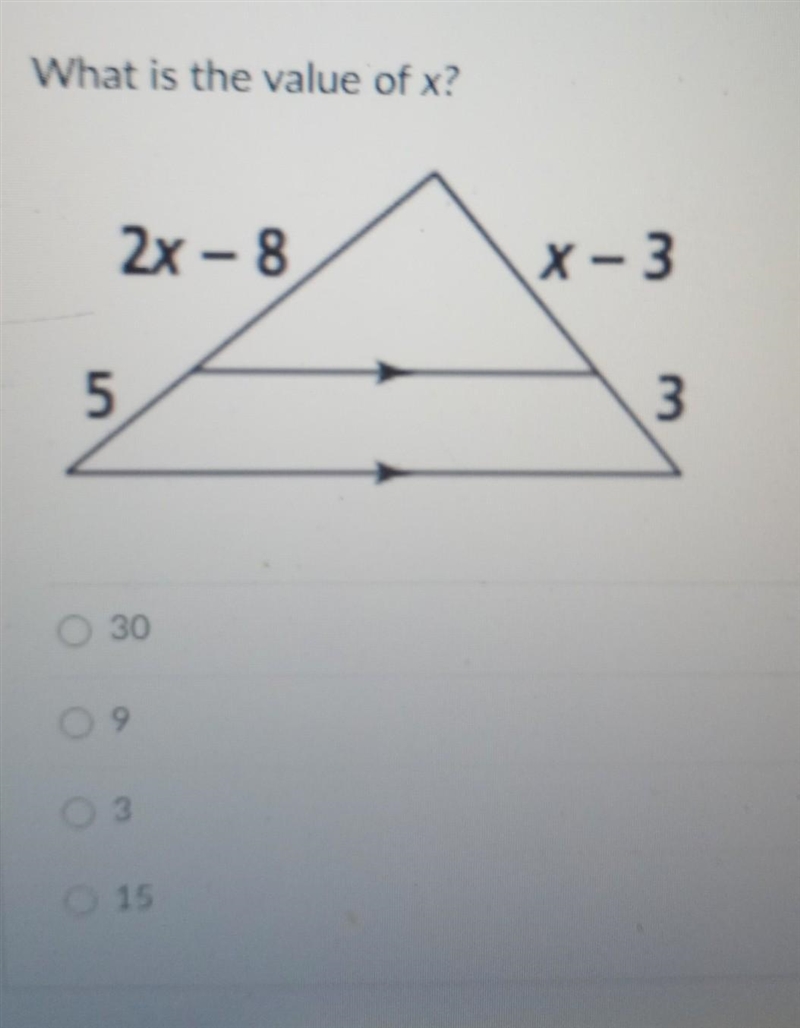 What is the value of x​-example-1