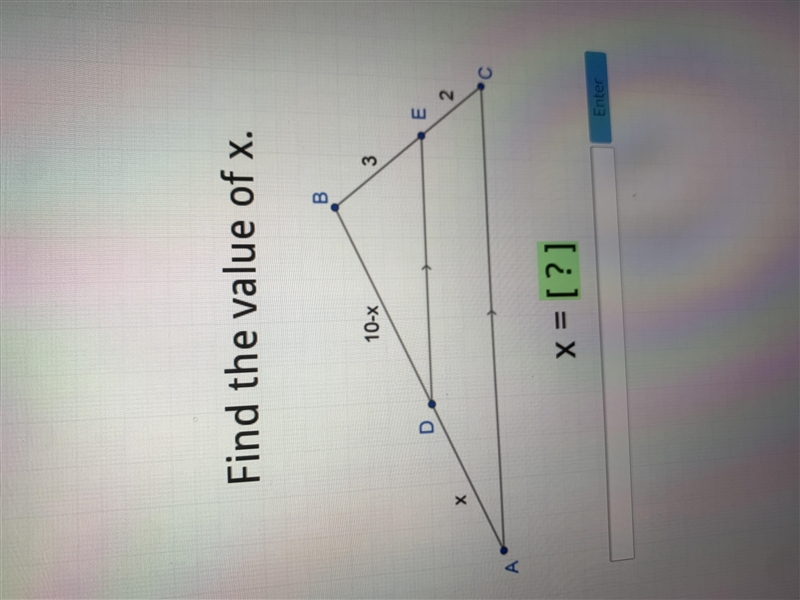 Find the value of x.-example-1