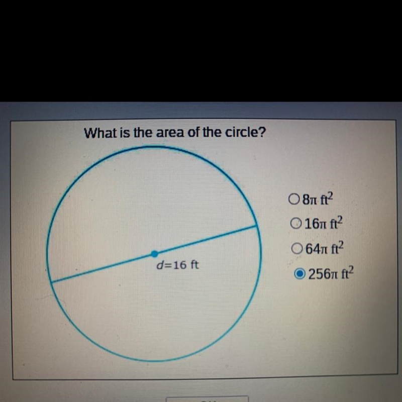 What is the area of the circle?-example-1