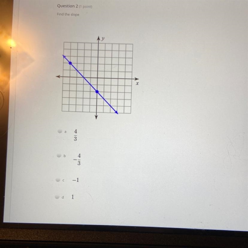 ✨✨ Easy points for anyone who is good at finding slope! ✨✨-example-1