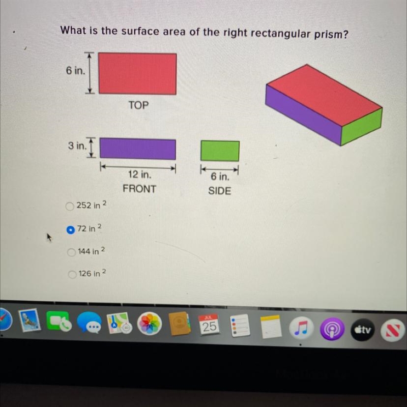 What is the surface area of the right rectangular prism?-example-1