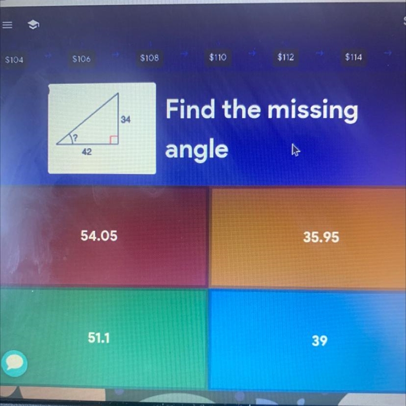 Find the missing angle please hurryyy-example-1