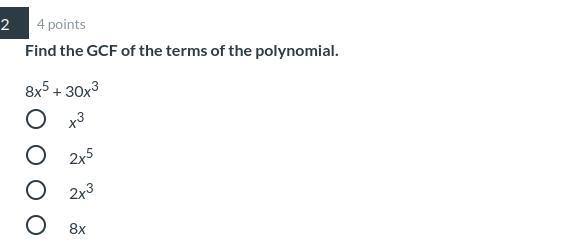 I need help on my math test im not sure how to find the GCF of an equation so please-example-1