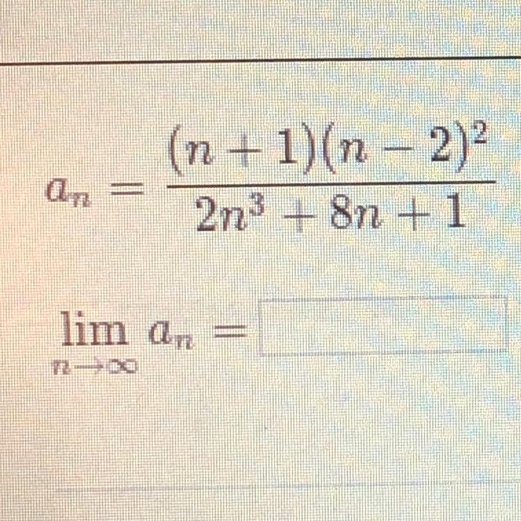 Sequence convergence/divergence on khan academy.-example-1