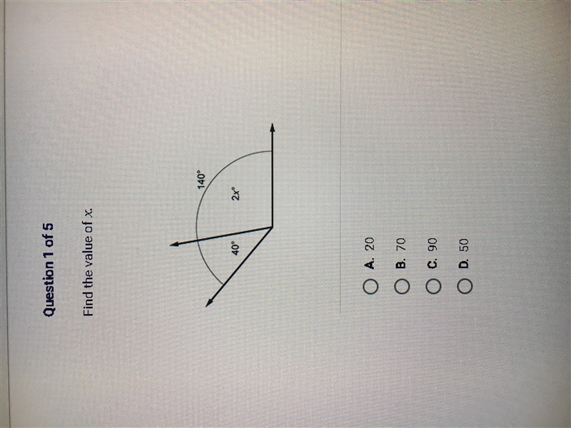 Find the value of x PIC IS BELOW-example-1