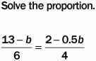 Solve the proportion-example-1