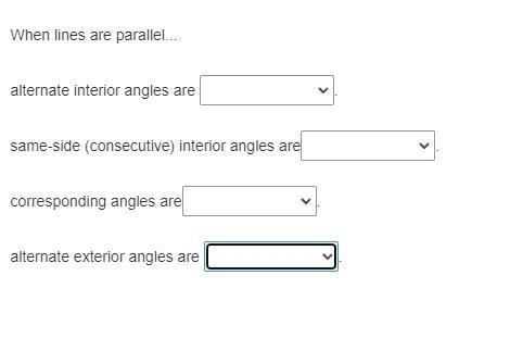 When lines are parallel...-example-1