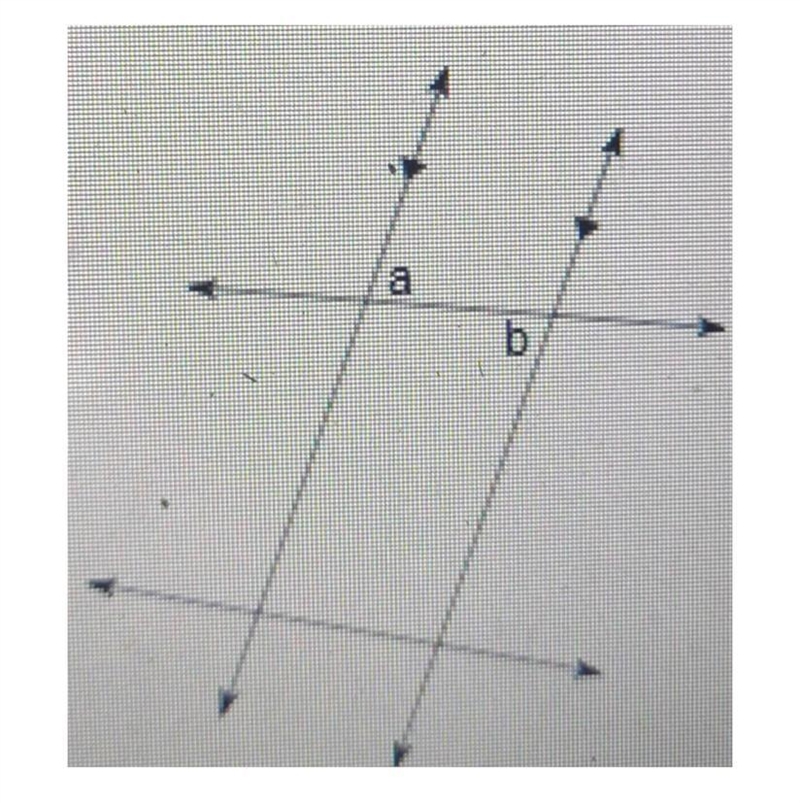 A) complementary B) Alternate exterior C) alternate interior D) corresponding-example-1