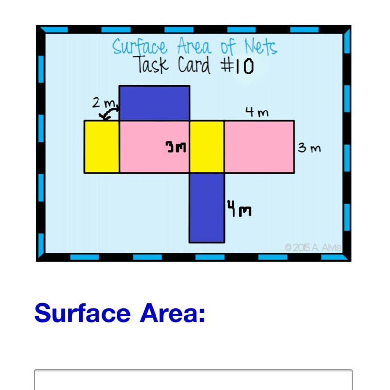 can someone teach me how to solve for surface area of a rectangular prism or something-example-1