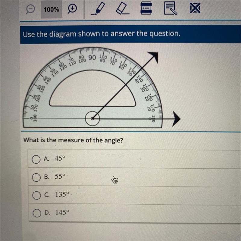 ANYONE PLZ ANSWER THE ANGLE!!!!!-example-1