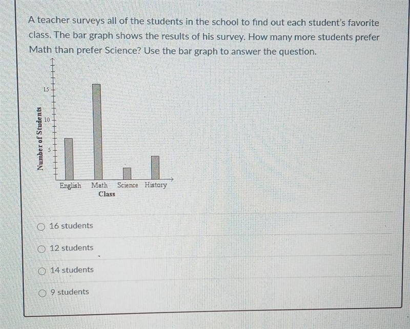 A teacher surveys all of the students in the school to find out each student's favorite-example-1