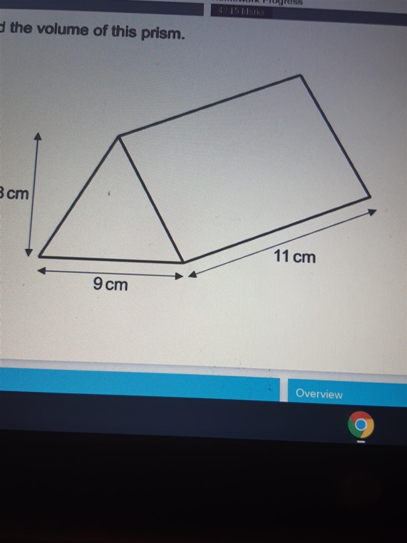 Find the volume of this prism​-example-1