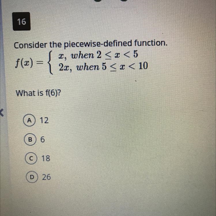 HELP I AM TIMED !!! WHAT IS F(6)? i don’t understand-example-1