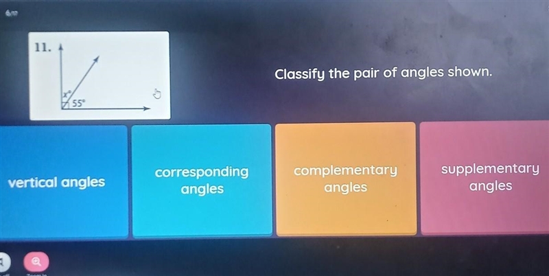 Classify the pair of angles shown.​-example-1