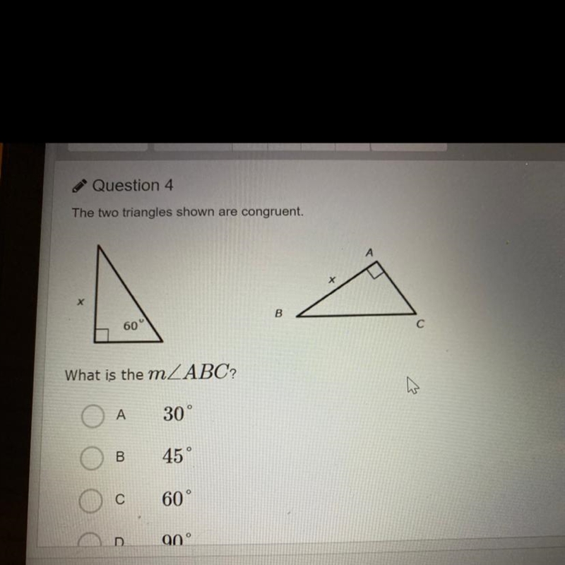 The two triangles shown are congruent-example-1