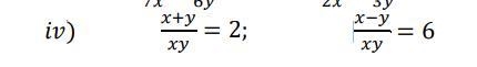 Simplify the below Question and solve, based on linear equations in 2 variables-example-1