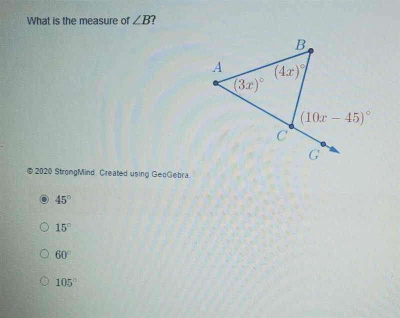 PLEASE HELP OUT (45 is incorrect I know that already)​-example-1