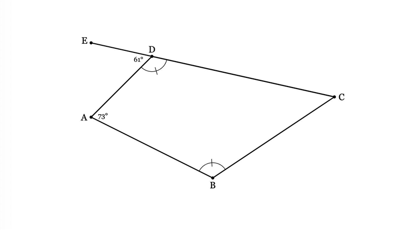 GIVING BRIALIST!!!! (IF YOU SHOW THE STEPS THAT YOU TOOK TO SOLVE ) ex(1 ADE=61 ∠ADE-example-1