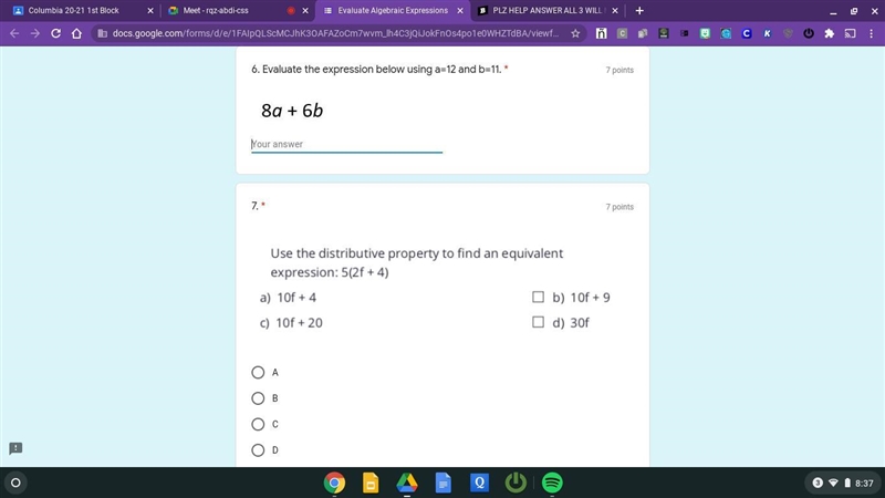 HELP PLz it is hard answer both of them-example-1