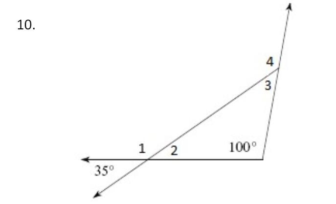 How do I find the measurements for the missing angles?-example-1