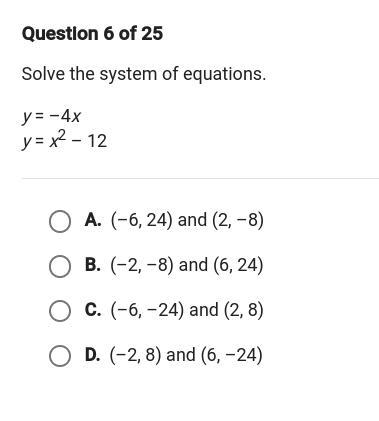 Solve the system of equations-example-1