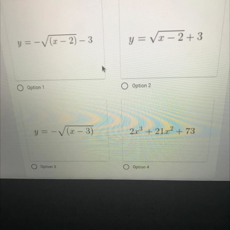 Answer ASAP please Choose the correct function-example-1