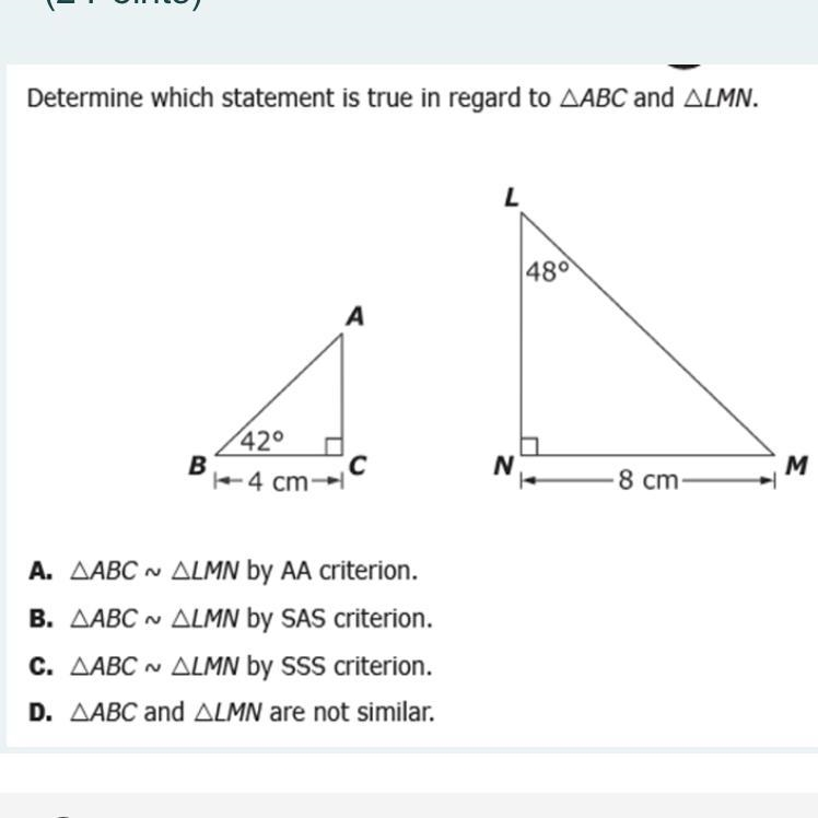 TRIANGLE SIMILARITY! pic included ***-example-1