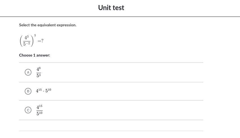 Select the equivalent expression.-example-1