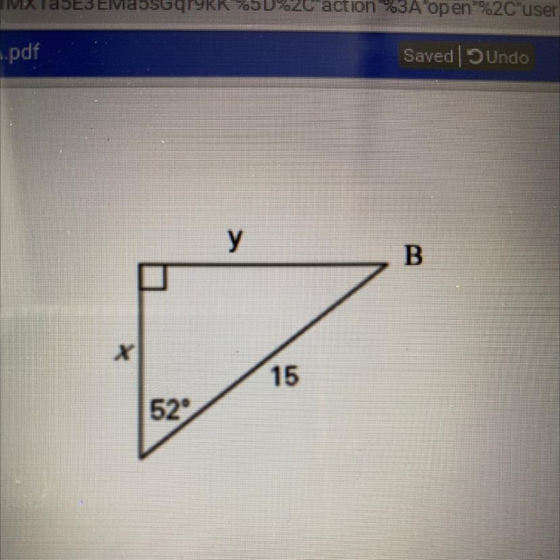 PLEASE FIND ANGLE B WITH ALGEBRAIC SUPPORT PLEASE HELP ASAP THANK YOUUUU-example-1