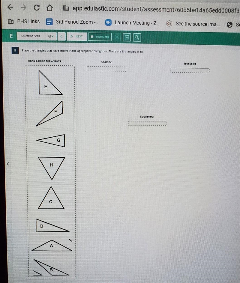 Can someone help me define these triangles.​-example-1