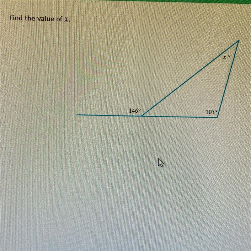 HELP!! What is the value of x??-example-1