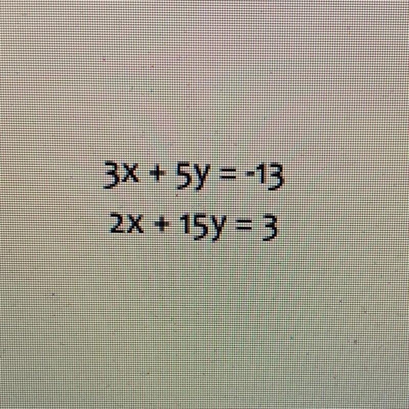 What is a way that i can get 3x and 2x to cancel out in this problem? i need to get-example-1