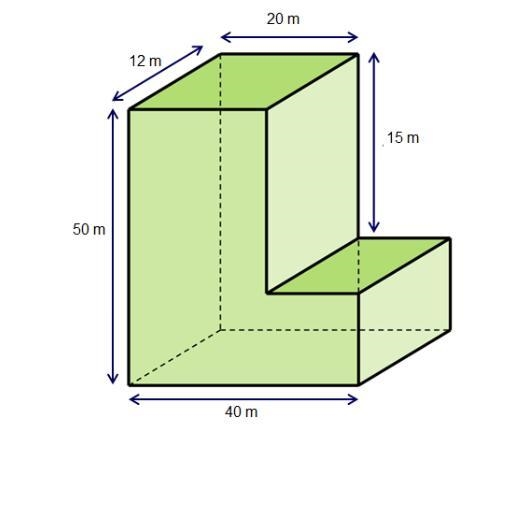 Find the volume of this solid.-example-1