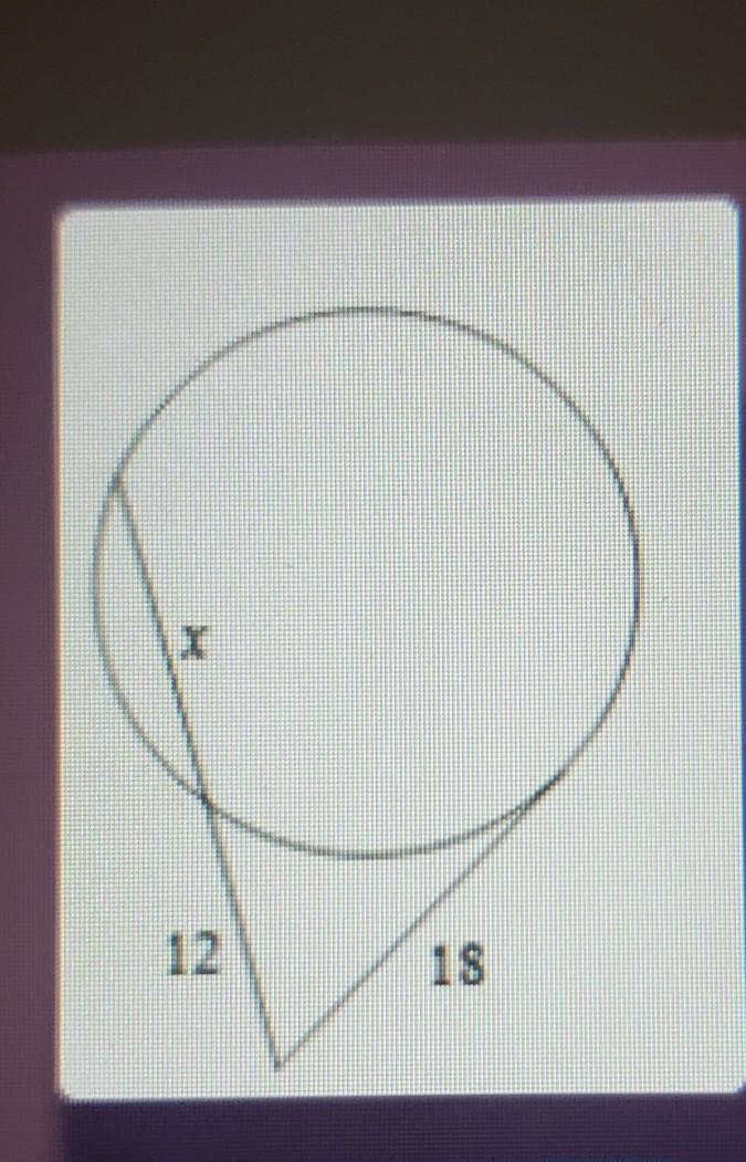 Find the value of x answer options 9,15,10,14​-example-1