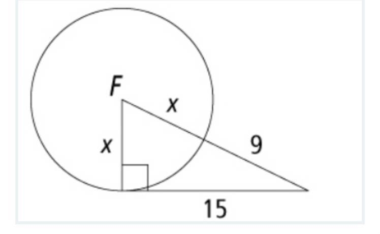 What is the radius of ⊙F?-example-1