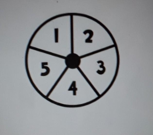 PLS HELP. If the spinner shown below was used 100 times, how many times can you expect-example-1